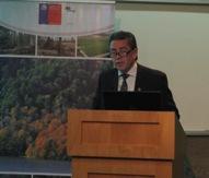 Sr. Javier González, Decano Facultad de Ciencias Forestales y de la Conservación de la Naturaleza