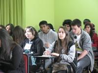 Los nuevos estudiantes se informaron respecto de la facultad, la carrera y diversos aspectos prácticos de la vida universitaria.