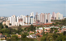Vista panorámica de la ciudad de Londrina, Paraná, Brasil