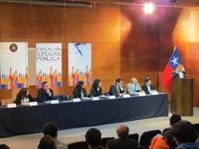 Siete fueron los representantes de los candidatos, además de la candidata Roxana Miranda. No se presentó Franco Parisi.