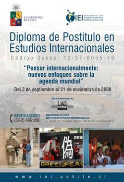 Diploma de Postítulo en Estudios Internacionales