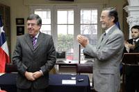 La ceremonia de asunción del Prof. José Morandé Lavín se realizó el miércoles 11 de agosto.