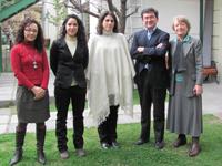 María José Henríquez, María Carolina González, Dorotea López, Ricardo Gamboa, Alicia Frohmann.