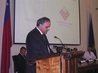 Ministro Álvaro Erazo manifestó su satisfacción por el logro de colaboración con la primera Universidad del país.
