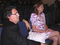 La conferencia también convocó a académicos de la Universidad San Sebastián.