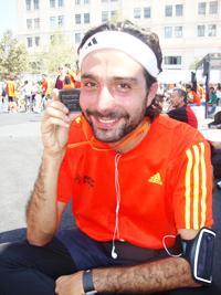 Dr. Juan Pablo Aitken corrió los 42 K