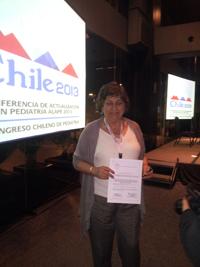 Dra. Gisela Zillmann obtuvo 1º Lugar en Congreso de Médicos Pediatras