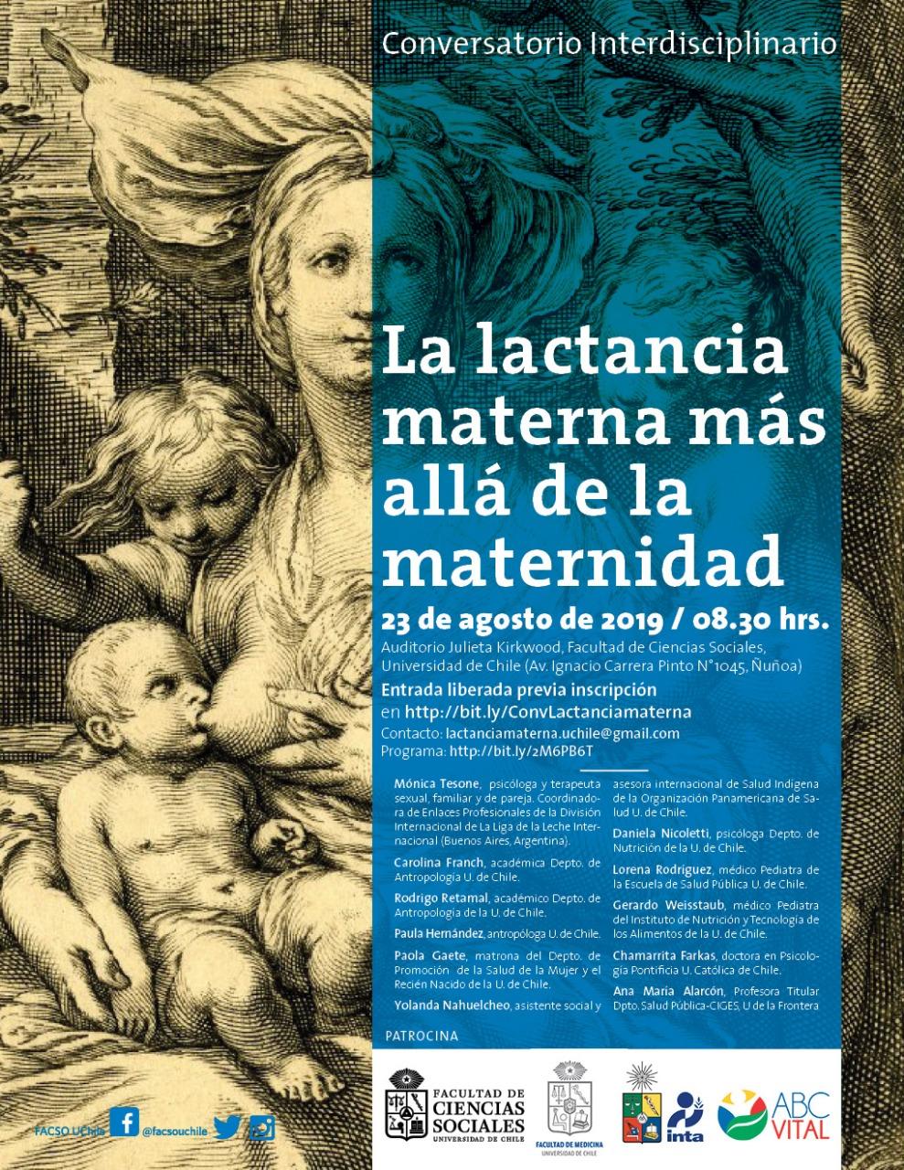 Conversatorio"Lactancia Materna más allá de la Maternidad"