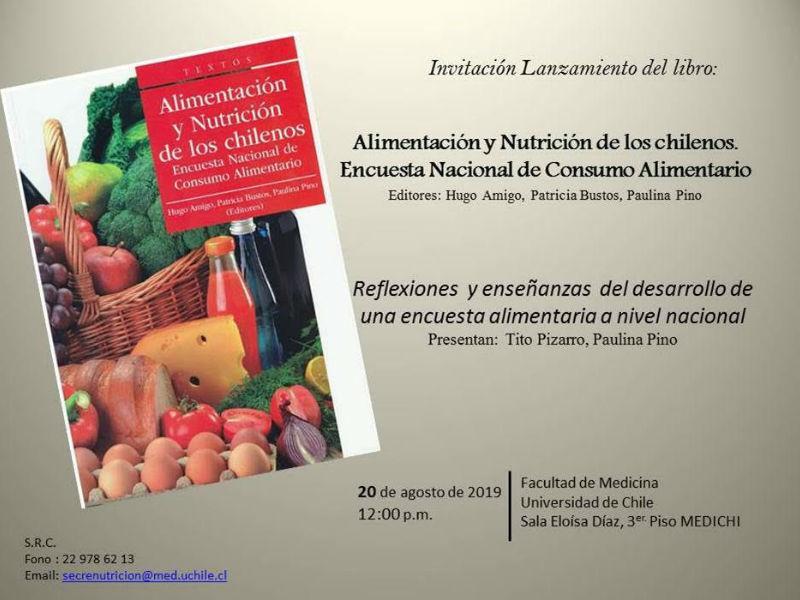  "Alimentación y nutrición de los chilenos. Encuesta Nacional de Consumo Alimentario"