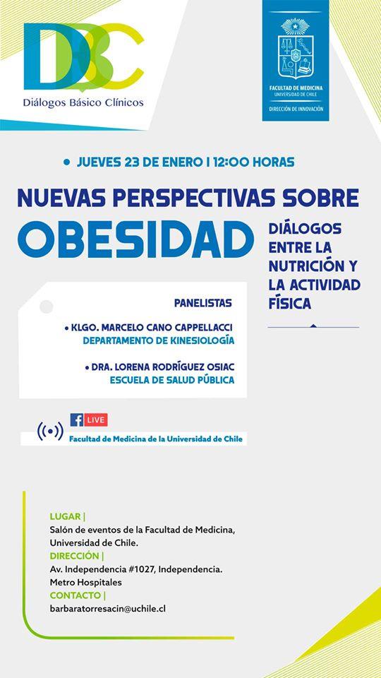 Diálogo:"Nuevas perspectivas sobre obesidad: diálogos entre la nutrición y la actividad física"