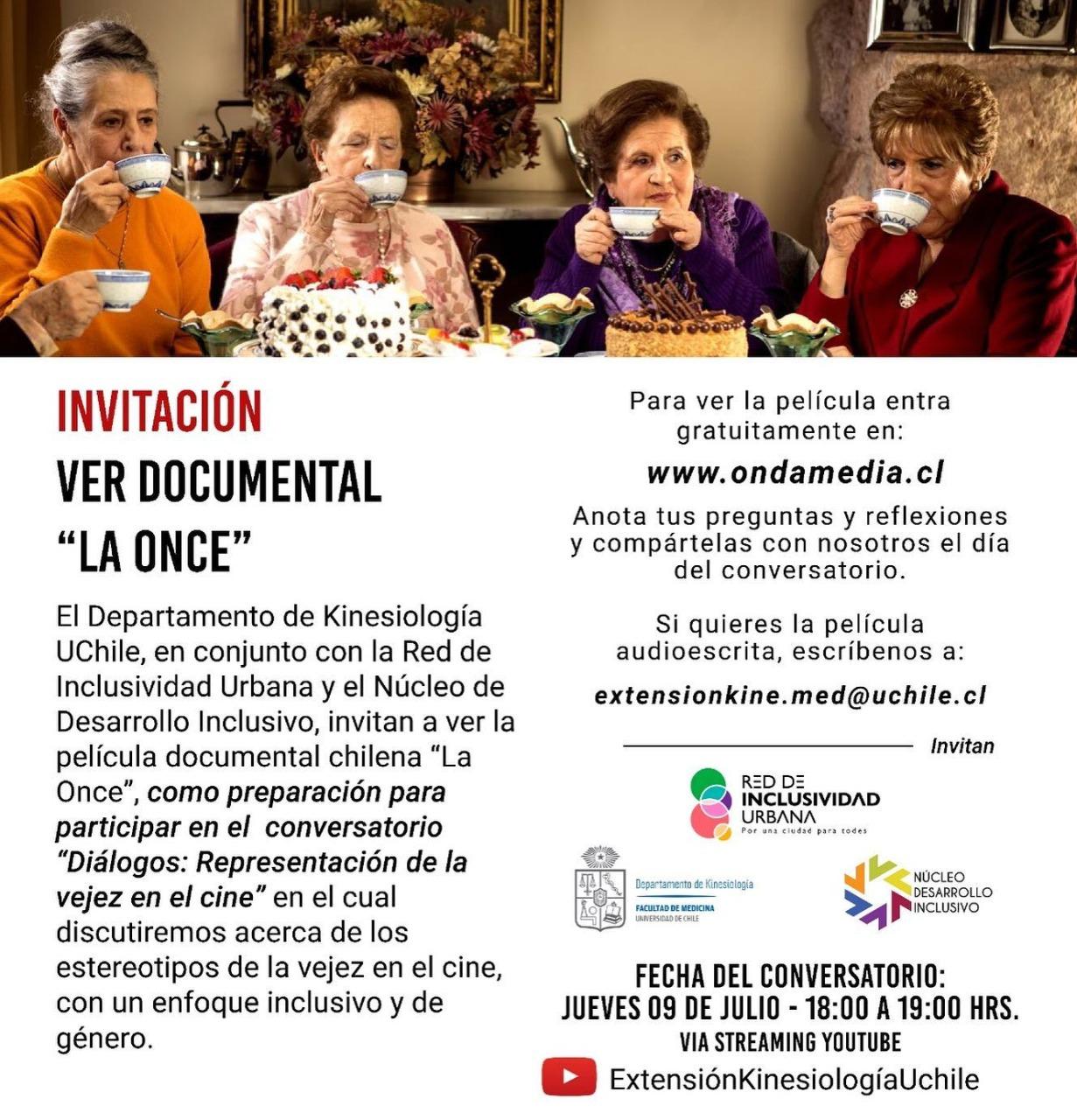 Invitación: Ver Documental " La Once"