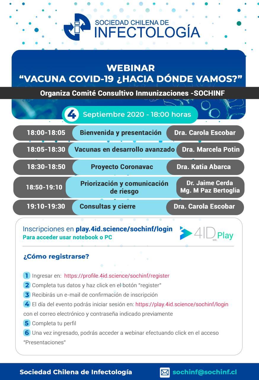 WEBINAR "Vacuna Covid-19 ¿Hacia dónde vamos?
