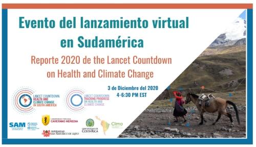 Lanzamiento reporte Lancet Countdown: Climate and Health