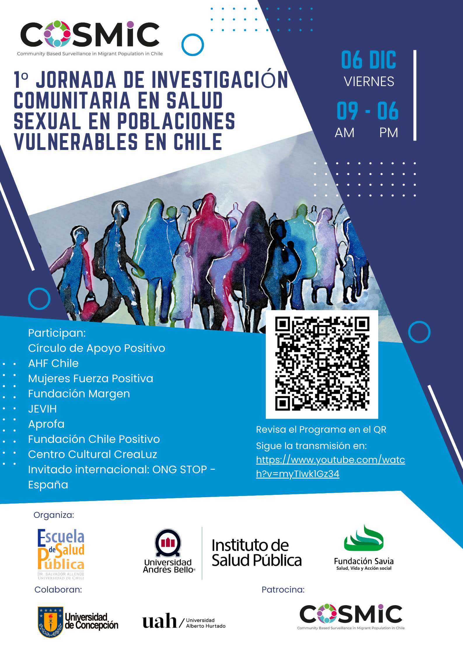 I Jornada de Investigación de Base Comunitaria y Salud Sexual en Poblaciones Vulnerables en Chile