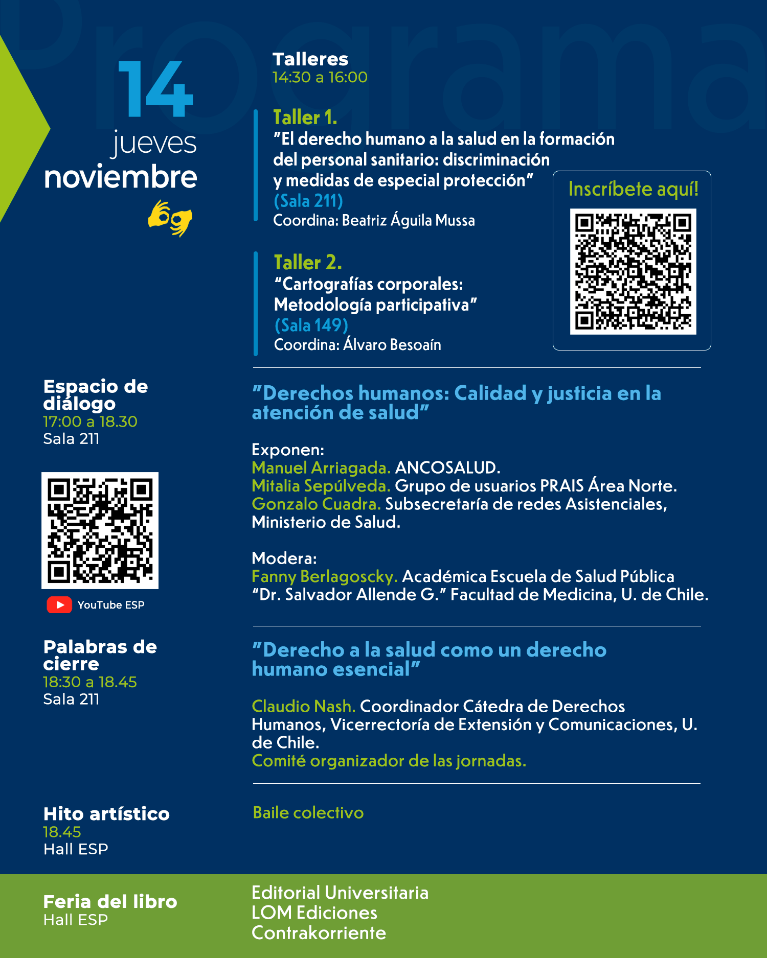 Programa 14 de noviembre 