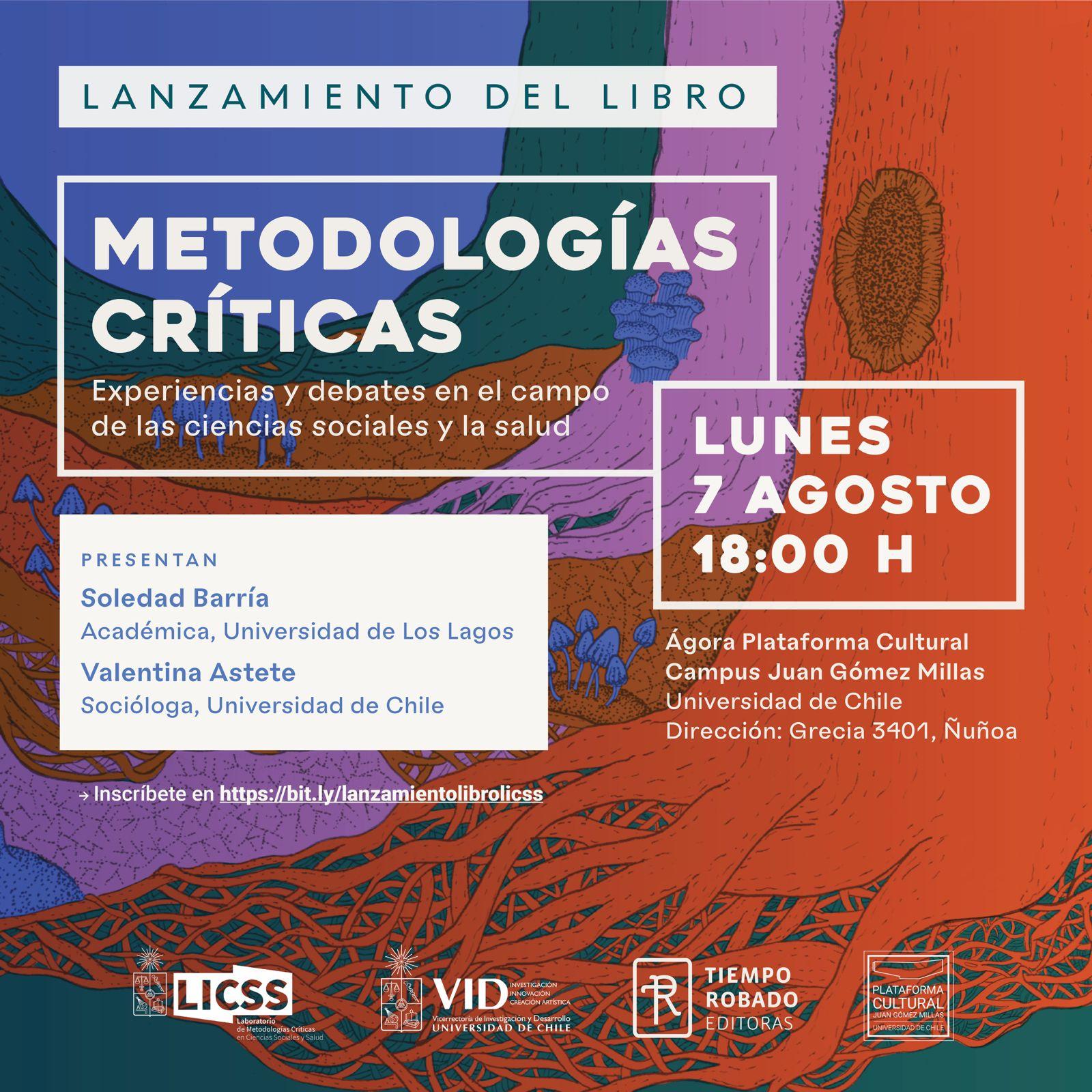 Lanzamiento de Libro LICSS: "Metodologías Críticas. Experiencias y debates en el campo de las ciencias sociales y la salud"