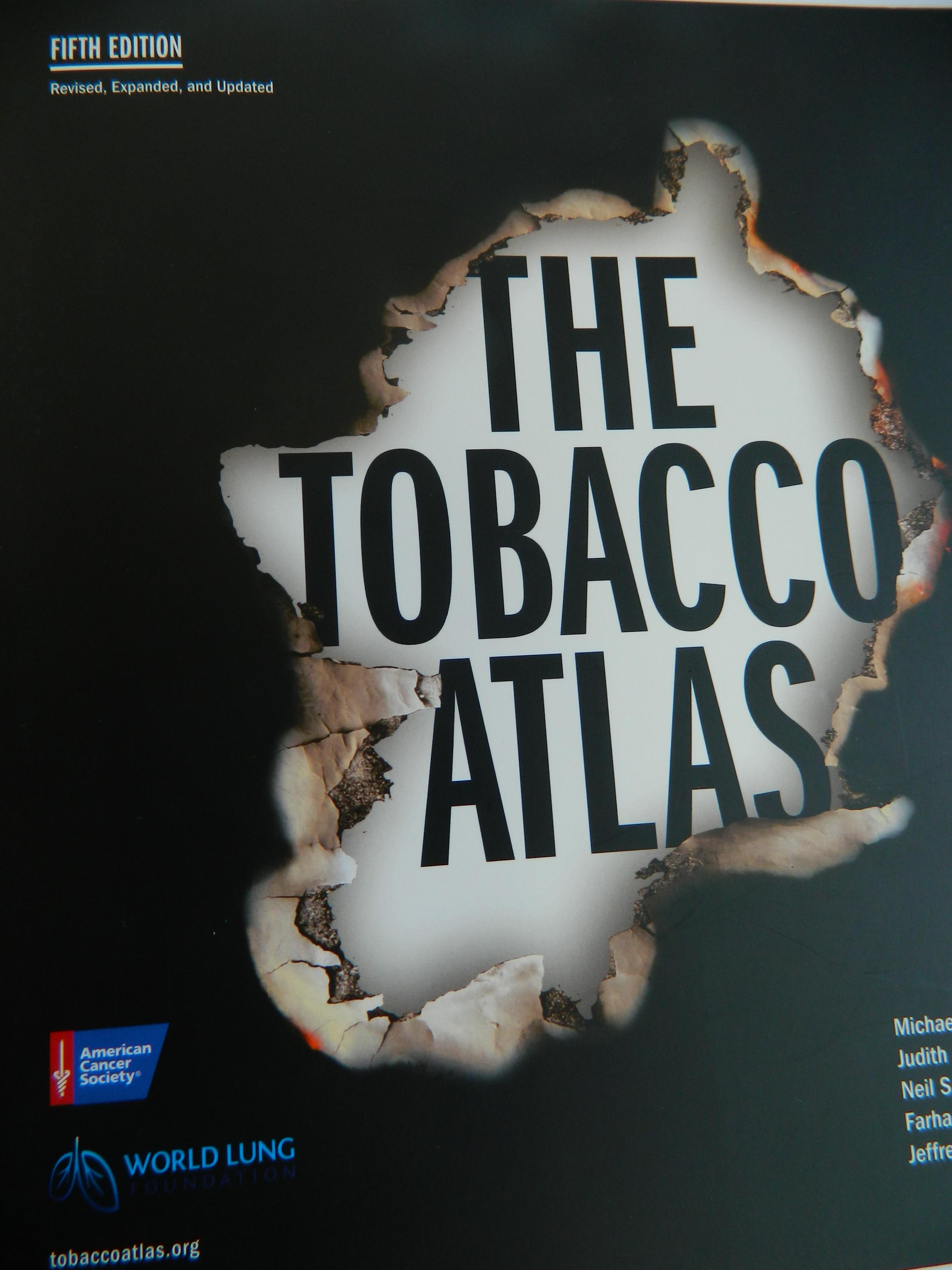 Portada Atlas del Tabaco 2015.