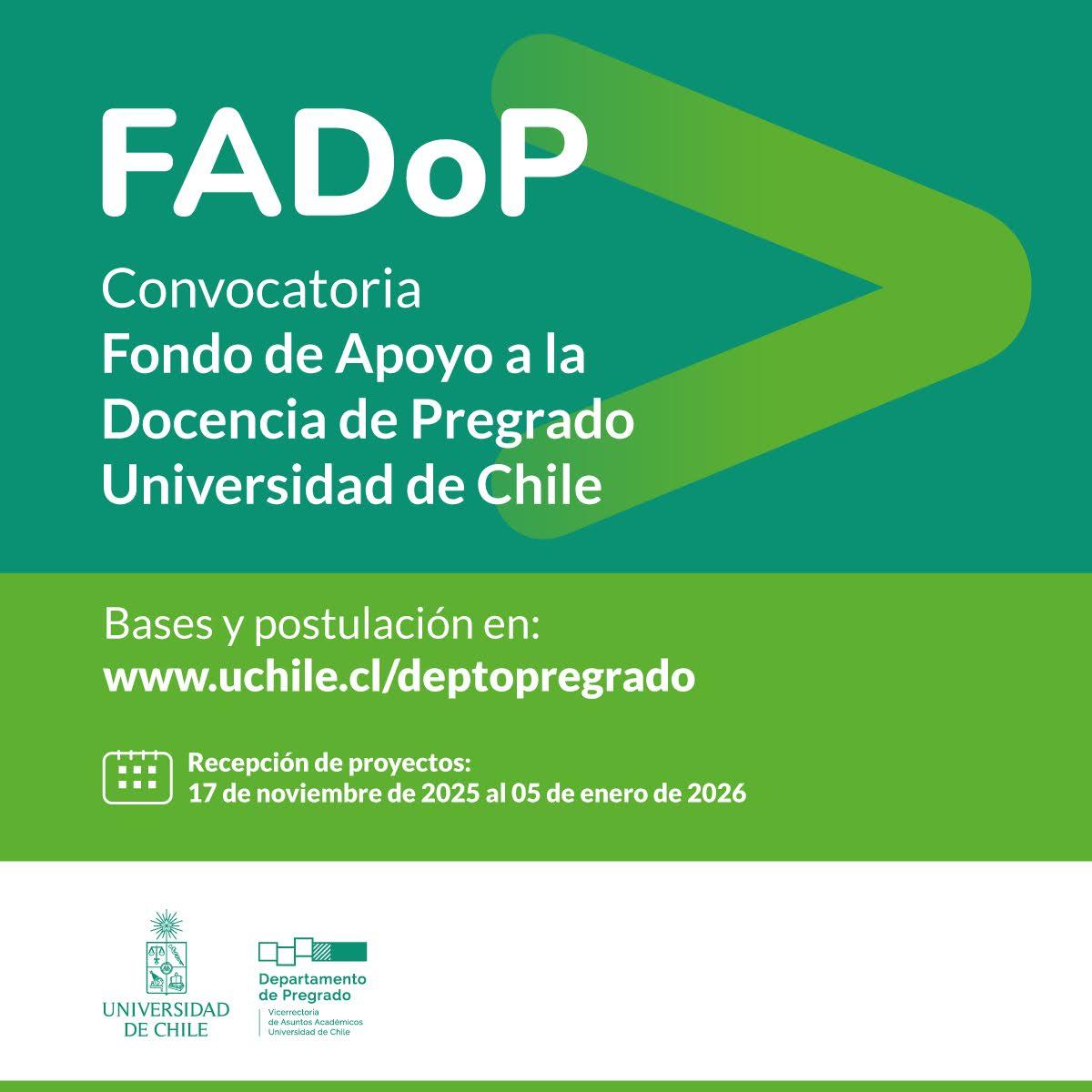 Fondo de Apoyo a la Docencia de Pregrado (FADOP) 2025