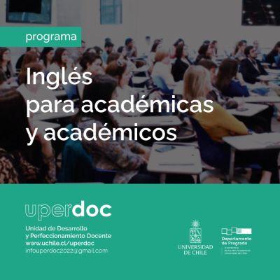 Pre Inscripción - Programa Inglés para Académicos/as - Año 2023