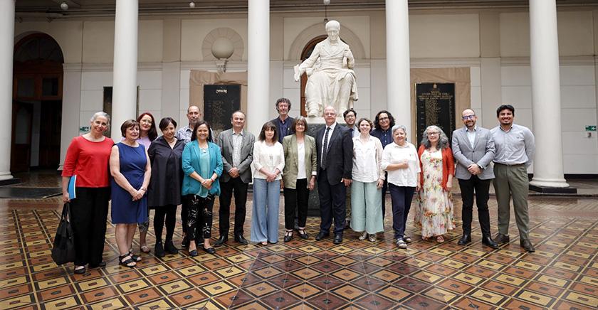 Delegación de la Asociación de Universidades de la Cuenca del Pacífico (APRU) visitó la Casa Central