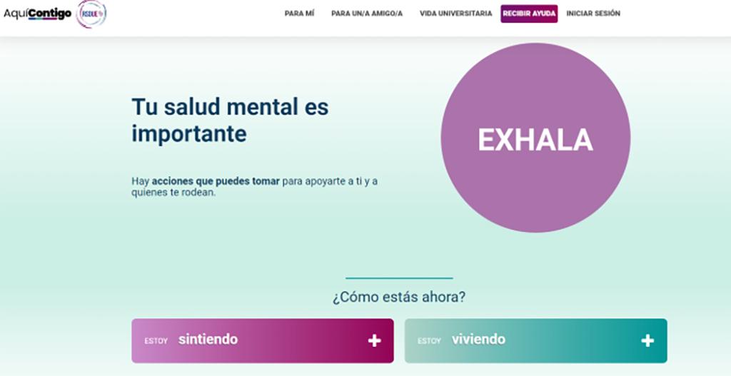 Aquí Contigo: Nueva plataforma ofrece herramientas para el cuidado de la salud mental al alcance de un clic