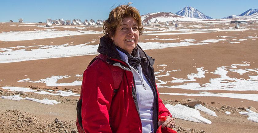 Mónica Rubio: "Chile es el lugar desde donde se estudia el universo"