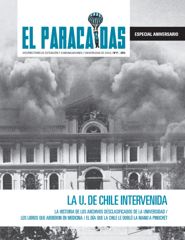 Revista El Paracaídas "La U. de Chile intervenida"