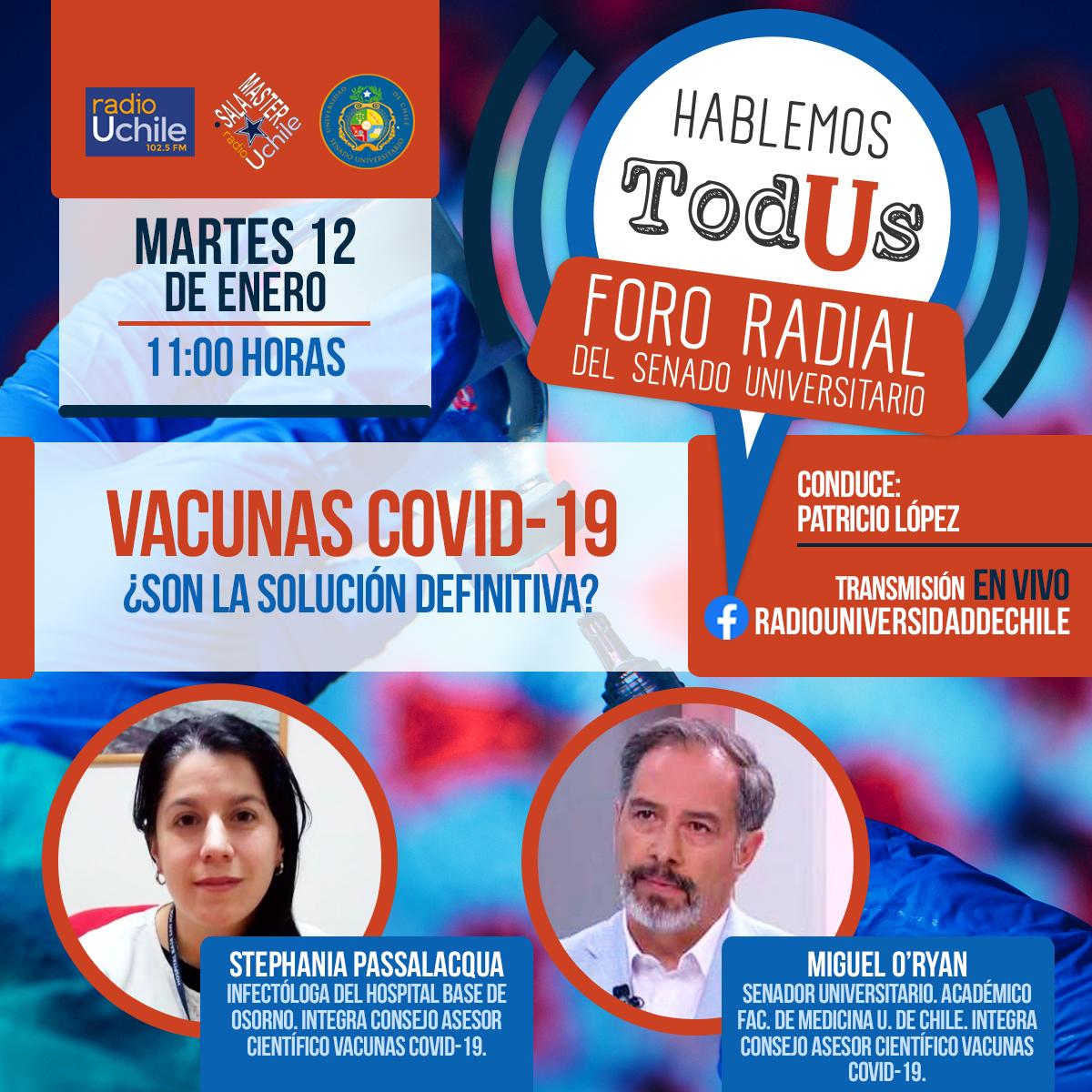 Foro Hablemos TodUs Vacunas Covid-19: ¿Son La Solución Definitiva?