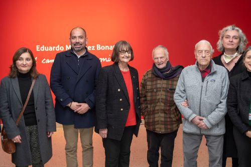 Eduardo Martínez Bonati inauguró exposición artística en el GAM