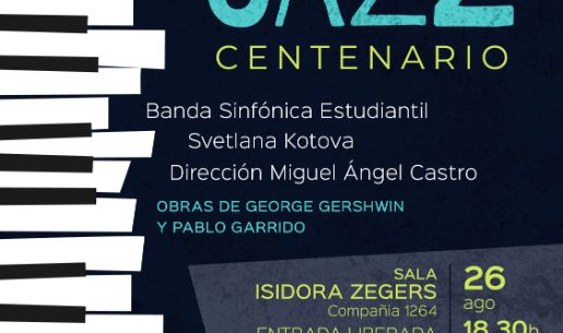 Departamento de Música de la U. Chile conmemora los 100 años del jazz en Chile.