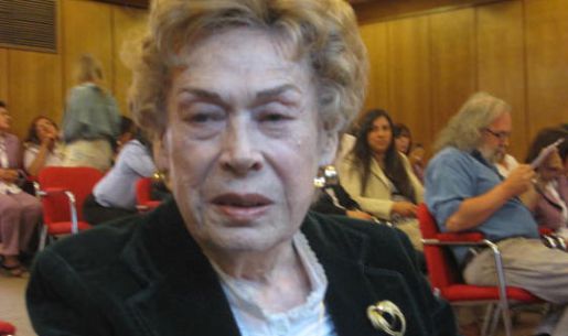 Prof. Ethel Escudero, profesora titular y académica del Departamento de Educación.