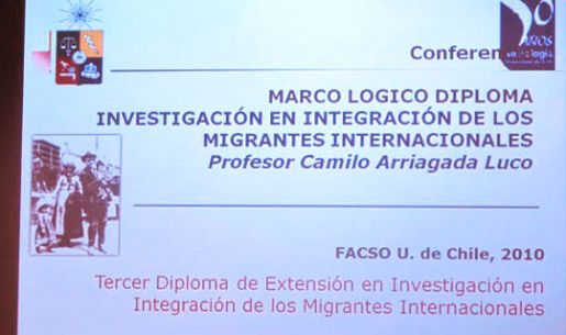 Seminario Inaugural Diplomado de Extensión Investigación Social en Integración de los Migrantes Internacionales: 