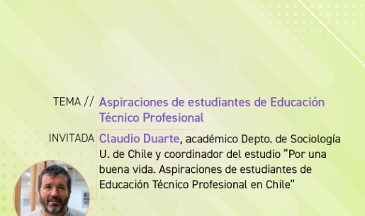 Aspiraciones de estudiantes de educación técnico profesional fueron abordados de estudio liderado por académico de Sociología.