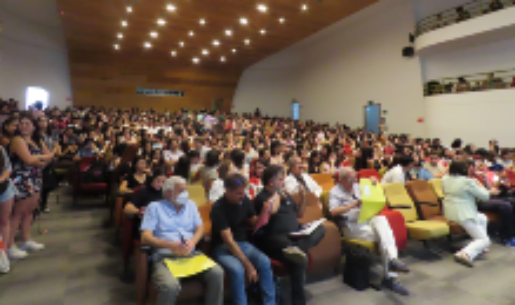 Más de 700 estudiantes se congregaron en el inicio lectivo de los Módulos de Integración Interdisciplinar Multiprofesional, MIIM. 