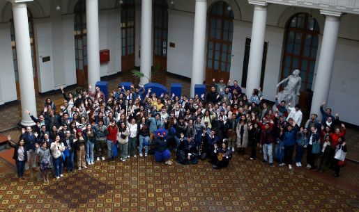Ceremonia de Bienvenida de estudiantes internacionales a la U. de Chile, segundo semestre 2023