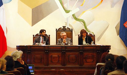 conferencia inaugural de la 11° versión de la Escuela Chile-Francia
