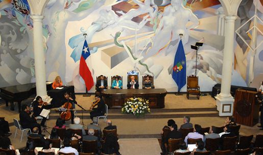 Universidad de Chile Entrega Medalla Doctoral 