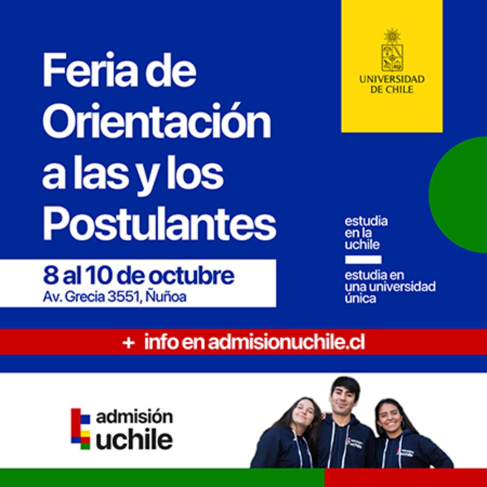 Feria de orientación a las y los postulantes