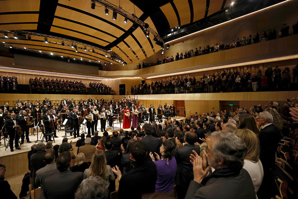 Universidad de Chile inauguró su Gran Sala Sinfónica Nacional 
