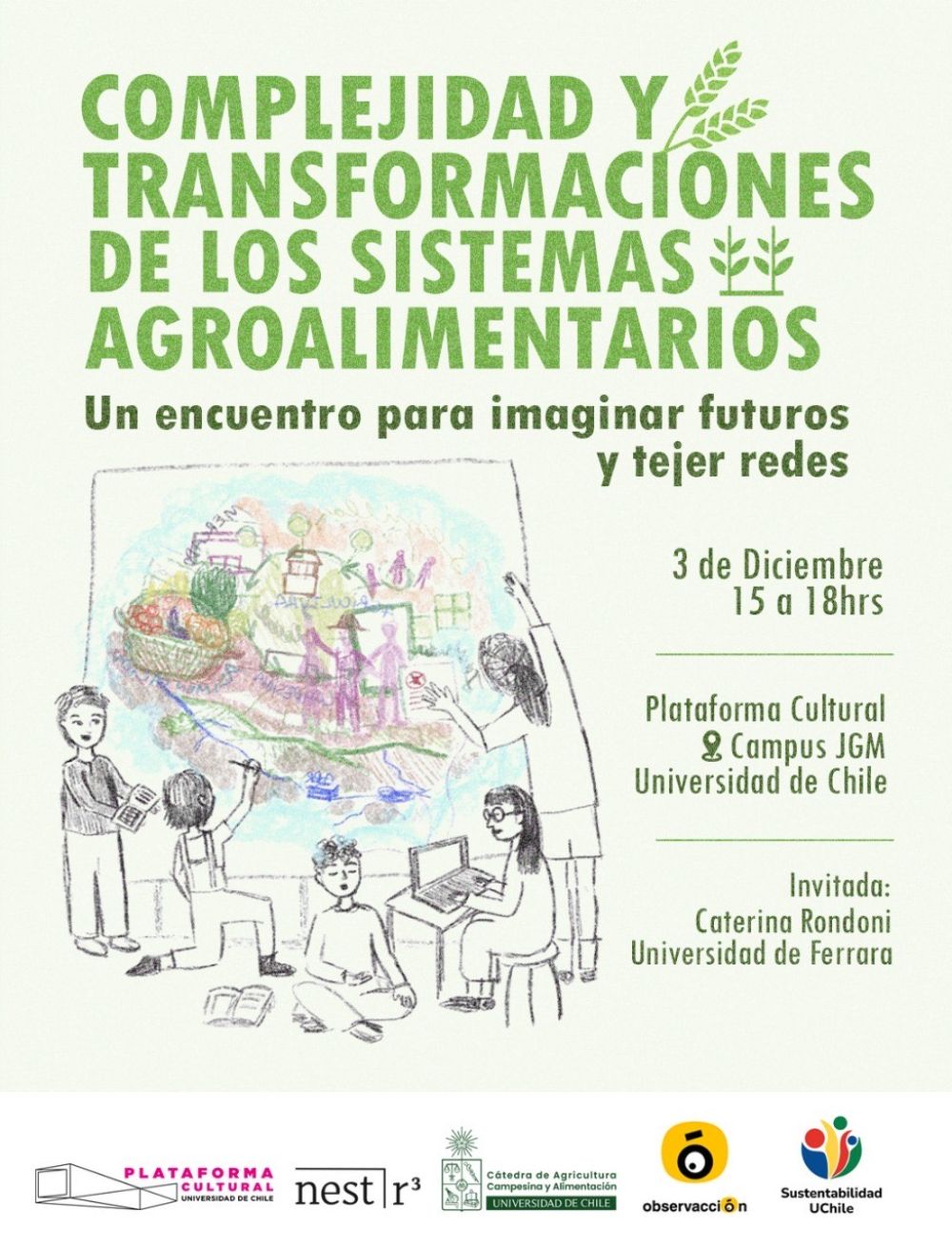 Taller: Complejidad y transformaciones de los sistemas agroalimentarios: Un encuentro para imaginar futuros y redes