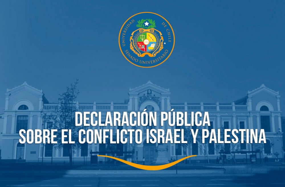 Declaración pública sobre el conflicto Israel y Palestina