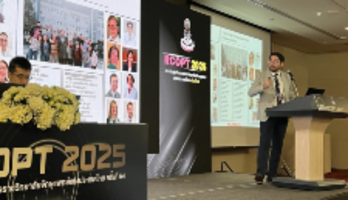 El doctor Cristhian Urzúa presentó las investigaciones realizadas en el Laboratorio de Enfermedades Autoinmunes Oculares y Sistémicas (LEAOS)