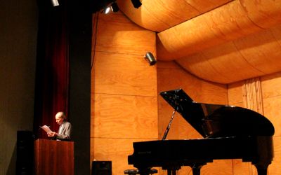 Presentación del libro Compositores chilenos, obras para piano. Sala Isidora Zegers.