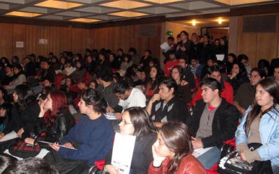 Las Jornadas contaron con una gran asistencia en el auditorio de FACSO.
