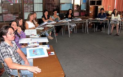  Los nuevos estudiantes del Magíster en Clínica Infanto Juvenil.