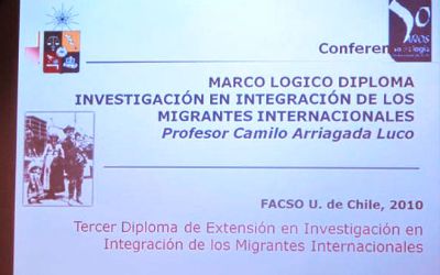 Seminario Inaugural Diplomado de Extensión Investigación Social en Integración de los Migrantes Internacionales: "Inmigración, Cambio Social y Globalización".