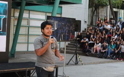 La ceremonia contó con las palabras de las autoridades FAU y representantes de cada unidad.