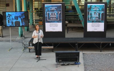 La ceremonia contó con las palabras de la Decana Marcela Pizzi y el profesor Pedro Soza.