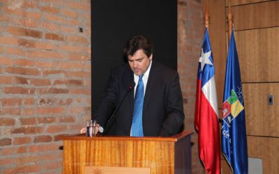 Óscar Zamora, coordinador de comunicaciones DEX, ofició de maestro de ceremonia.