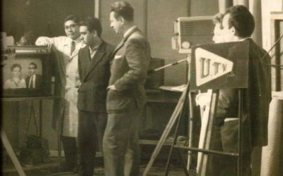 La primera transmisión del canal 9 de la Universidad de Chile se realizó en Beauchef.
